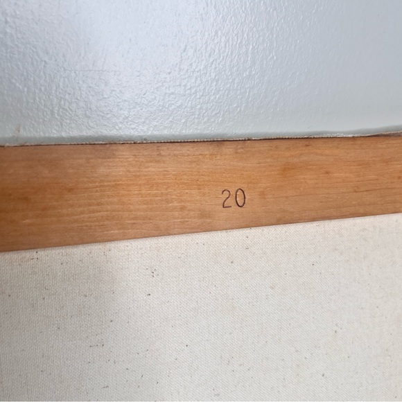 Vintage Original Beachscape by Artist John Szekes 20 x 16 Unsigned Incomplete - Picture 8 of 11